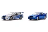 Fast & Furious 4 Car Pack - Brian's Toyota Supra & Nissa Skyline/Dom's Charger - Jada Toys 31981-31980 - 1/32 Scale Toy Cars