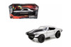 Fast & Furious Roman's Chevy Camaro Off Road, Silver with Stripes - Jada Toys 97166 - 1/24 Scale Diecast Model Toy Car