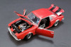 1967 Chevy Camaro 427, Red w/ Black - Acme 1805711 - 1/18 Scale Diecast Model Toy Car