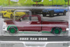 GREEN MACHINE 2022 Dodge Ram 3500 Limited Longhorn, Red - Greenlight 68010F/48 - 1/64 Scale Diecast Model Toy Car