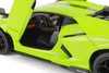 Lamborghini Revuelto Hardtop, Green w/Black Stripes - Showcasts 68286WGN - 1/24 Scale Diecast Model Toy Car