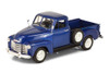 Box of 4 1953 Chevy 3100 Pickup Truck, ASSTD - Welly 22087/4d - 1/24 Scale Diecast Model Toy Cars