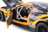 BMW M4 GT3 WASA Racing Livery, Yellow - Showcasts 68296D - 1/24 Scale Diecast Model Toy Car