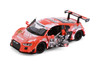 Audi R8 LMS WASA Racing Livery, Orange - Showcasts 68291D - 1/24 Scale Diecast Model Toy Car