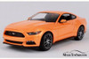 2015 Ford Mustang Hard Top, Orange - Maisto 31197OR - 1/18 Scale Diecast Model Toy Car