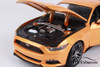 2015 Ford Mustang Hard Top, Orange - Maisto 31197OR - 1/18 Scale Diecast Model Toy Car