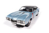 1968 Oldsmobile 442 W30 Holiday Coupe, Teal Frost - Auto World AMM1350 - 1/18 Scale Diecast Model Toy Car