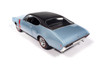 1968 Oldsmobile 442 W30 Holiday Coupe, Teal Frost - Auto World AMM1350 - 1/18 Scale Diecast Model Toy Car