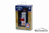 1948 Wayne 100-A &quot;Pure Firebird: Racing Fuel&quot; Gas Pump, Blue - Greenlight 14050B - 1/18 Scale Diecast Accessory