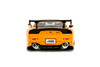 1993 Mazda RX-7 "HKS Power", Yellow Orange - Jada Toys 35957 - 1/24 Scale Diecast Model Toy Car