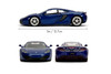 McLaren MP4.12C "Furious 7", Blue - Jada Toys 35695IS - 1/32 Scale Diecast Model Toy Car