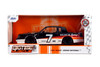 1987 Buick Grand National #7 "Buick Racing", Black/White w/Red/Orange Stripes - Jada Toys 35864 - 1/24 Scale Diecast Model Toy Car