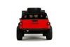 2020 Jeep Gladiator Rubicon Pickup Truck w/Roof Rack & Extra Wheels, Red - Jada Toys 34190 - 1/24 Scale Diecast Model Toy Car