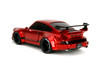 Rauh-Welt Begriff (RWB) Body Kit w/Display Base, Red - Jada Toys 35726 - 1/18 Scale Diecast Model Toy Car