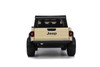 2020 Jeep Gladiator Rubicon Pickup Truck w/Roof Rack & Extra Wheels, Cream - Jada Toys 32711 - 1/24 Scale Diecast Model Toy Car