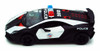 Lamborghini Police Car 2 Pack, Black - Kinsmart 5359DP-5368DP - 1/38 Scale Diecast Model Toy Car