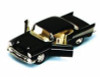 1957 Chevy Bel Air, Black - Kinsmart 5313D - 1/40 scale Diecast Car (Brand New, but NOT IN BOX)