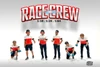 Race Crew Figure #3, Red/White - Showcasts AD-25003 - 1/24 Scale Figurine - Diorama Accessory