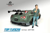 Top Tuners Figure #3, Green - American Diorama ADP-70103 - 1/24 Scale Figurine - Diorama Accessory