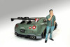 Top Tuners Figure #3, Green - American Diorama ADP-70103 - 1/24 Scale Figurine - Diorama Accessory