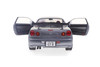 1999 Nissan Skyline (R34) GT-R Hardtop, Silver w/Purple Accents - Solido S1804310 - 1/18 Scale Diecast Model Toy Car