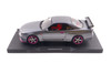 1999 Nissan Skyline (R34) GT-R Hardtop, Silver w/Purple Accents - Solido S1804310 - 1/18 Scale Diecast Model Toy Car