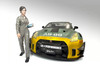 Top Tuners Figure #2, Green - American Diorama ADP-60102 - 1/18 Scale Figurine - Diorama Accessory
