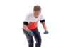 Race Crew Figure #6, Red/White - Showcasts AD-25006 - 1/24 Scale Figurine - Diorama Accessory