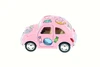 Box of 12 1967 Volkswagen Classic Beetle w/Decals Hardtop, ASSTD - Kinsmart 4026DYF - 4" Scale Diecast Model Toy Cars