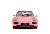 Porsche 911 Carrera RS (964) w/Display Base, Metallic Pink w/White Stripes - Jada Toys 35727 - 1/18 Scale Diecast Model Toy Car