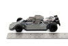 Flip Car F6, Raw Metal Gray - Jada Toys 34445 - 1/32 Scale Diecast Model Toy Car
