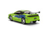 Brian's Mitsubishi Eclipse Damaged Version, Glossy Green - Jada Toys 36356 - 1/32 Scale Diecast Model Toy Car