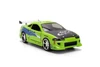 Brian's Mitsubishi Eclipse Damaged Version, Glossy Green - Jada Toys 36356 - 1/32 Scale Diecast Model Toy Car