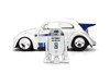 1959 Volkswagen Drag Beetle w/R2-D2 Figure, Star Wars - Jada Toys 36912 - 1/24 Scale Diecast Model Toy Car