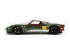 2005 Ford GT (Weathered) w/Boba Fett Figure, Star Wars - Jada Toys 36909 - 1/24 Scale Diecast Model Toy Car