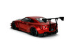 Nissan GT-R (R35) w/Liberty Walk Body Kit 2.0 & Display Base, Candy Red - Jada Toys 36465 - 1/18 Scale Diecast Model Toy Car
