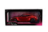Nissan GT-R (R35) w/Liberty Walk Body Kit 2.0 & Display Base, Candy Red - Jada Toys 36465 - 1/18 Scale Diecast Model Toy Car