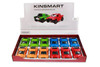 Box of 12 Toyota GR DKR Hilux Pickup Truck, ASSTD - Kinsmart 5468D - 1/38 Scale Diecast Model Toy Cars