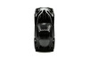 1995 Mazda RX-7 w/Black Panther Figure, Black - Jada Toys 33078 - 1/32 scale Diecast Model Toy Car
