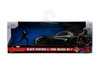 1995 Mazda RX-7 w/Black Panther Figure, Black - Jada Toys 33078 - 1/32 scale Diecast Model Toy Car