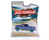 GREEN MACHINE 2018 Nissan Titan XD Pro-4X - Lifted, Blue - Greenlight 35210/48 - 1/64 scale Diecast Model Toy Car