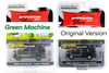 GREEN MACHINE 2022 Chevy Tahoe Premier, Gray - Greenlight 68020D/48 - 1/64 Scale Diecast Model Toy Car