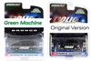 GREEN MACHINE 2021 Ford Bronco Sport - Police Interceptor, Black - Greenlight 30339 - 1/64 scale Diecast Car