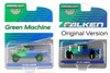 GREEN MACHINE Falken Tires 2021 Jeep Gladiator Pickupw/Off-Road Parts 30298/48 1/64 scale Diecast Model Toy Car
