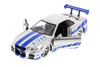 Brian's Toyota Supra & Nissan Skyline, Fast & Furious 2-Pack - Jada Toys 97168-97158 - 1/24 Scale Diecast Model Toy Car