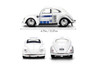 1959 Volkswagen Beetle R2-D2, Star Wars - Jada Toys 36982 - 1/32 Scale Diecast Model Toy Car