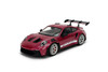 Porsche 911 GT3 RS w/Display Base, Cabernet Red - Jada Toys 36469 - 1/18 Scale Diecast Model Toy Car