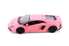 Box of 4 Lamborghini Aventador Coupe, Pink - Showcasts 37210DPK - 1/24 Scale Diecast Model Toy Cars