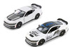 2024 Ford Mustang Dark Horse 2-Pack, White - Kinsmart - 1/38 Scale Diecast Model Toy Car
