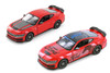 2024 Ford Mustang Dark Horse 2-Pack, Red - Kinsmart - 1/38 Scale Diecast Model Toy Car